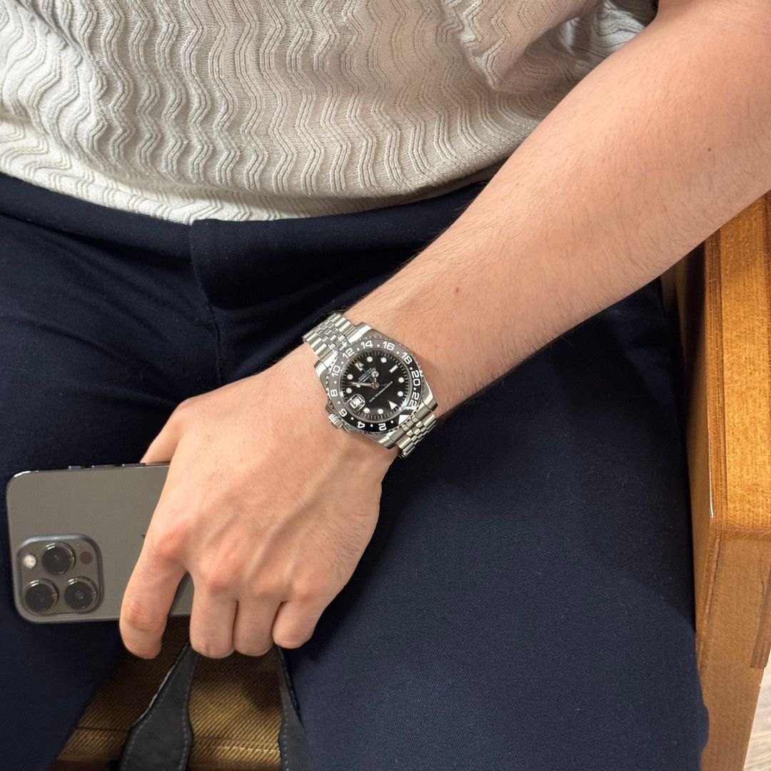 Seikmariner GMT Master Bruce Wayne | HW Design