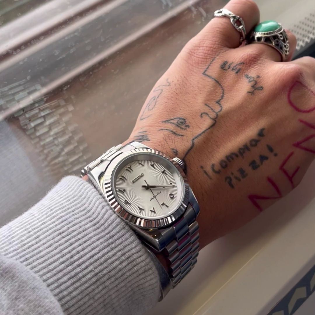 Dateko Arabic White Textured | HW Design