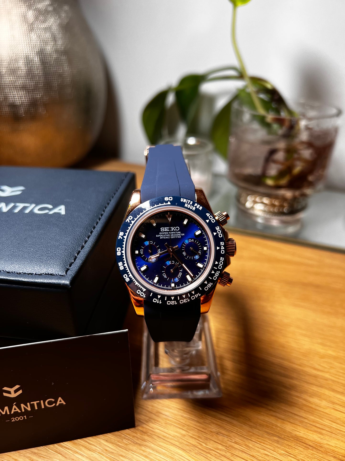 HW Design Daytona Rose Gold Navy