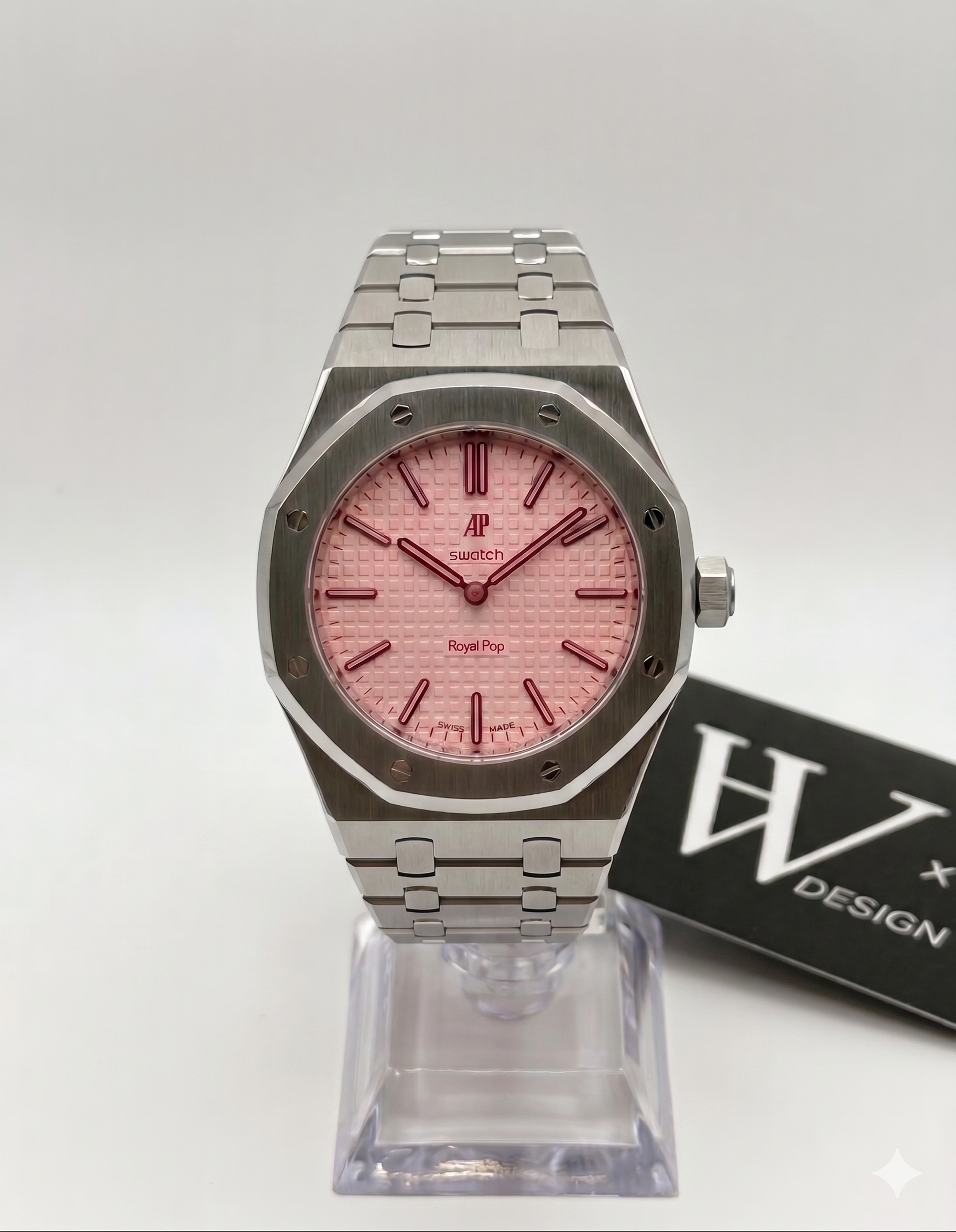 AP x Swatch Royal Pop Otto Rosso mod by HW Design
