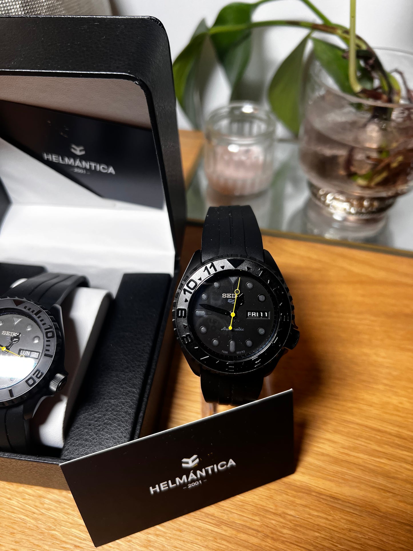 Seiko SKX Yellow - Black