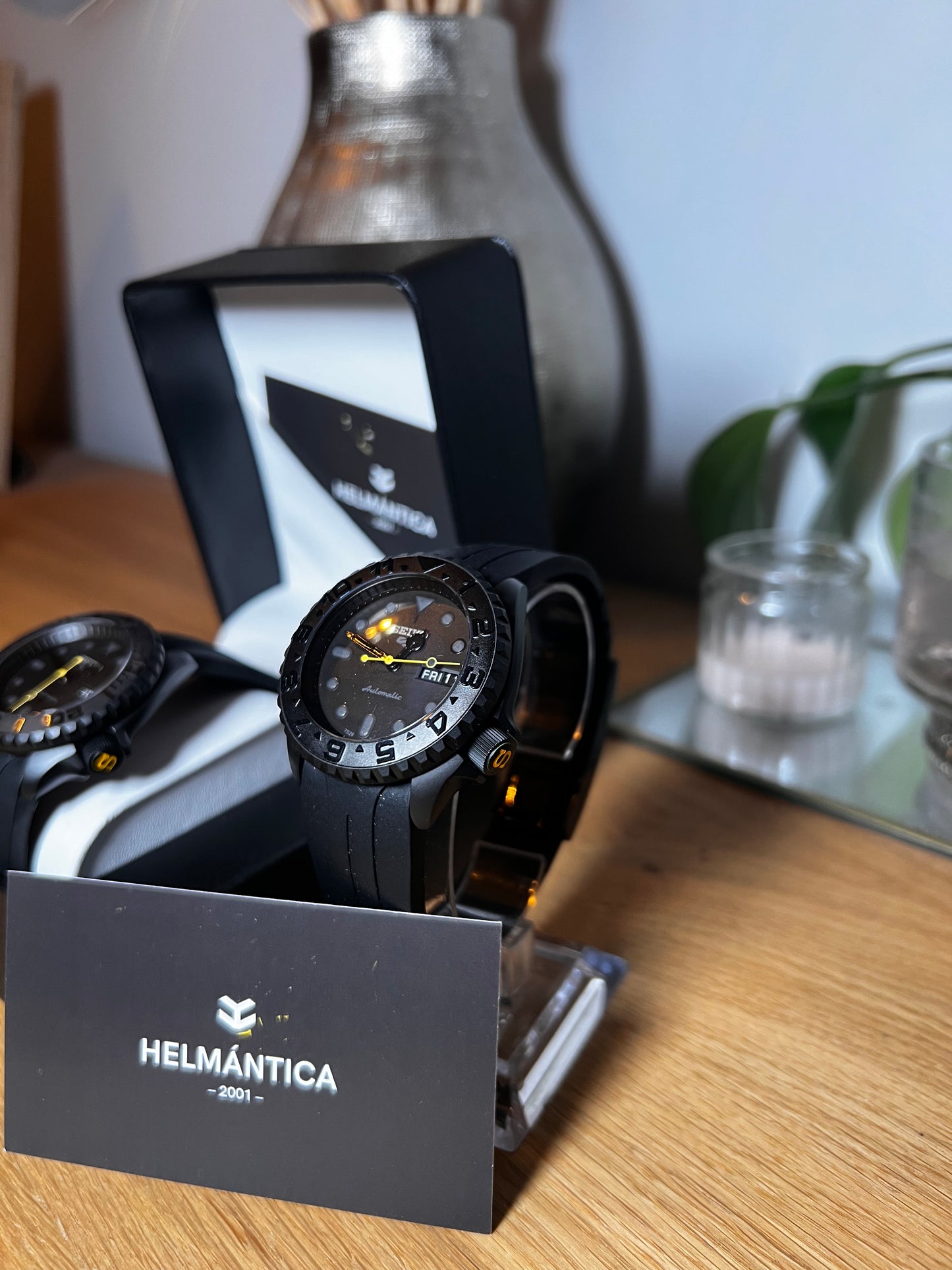 Seiko SKX Yellow - Black