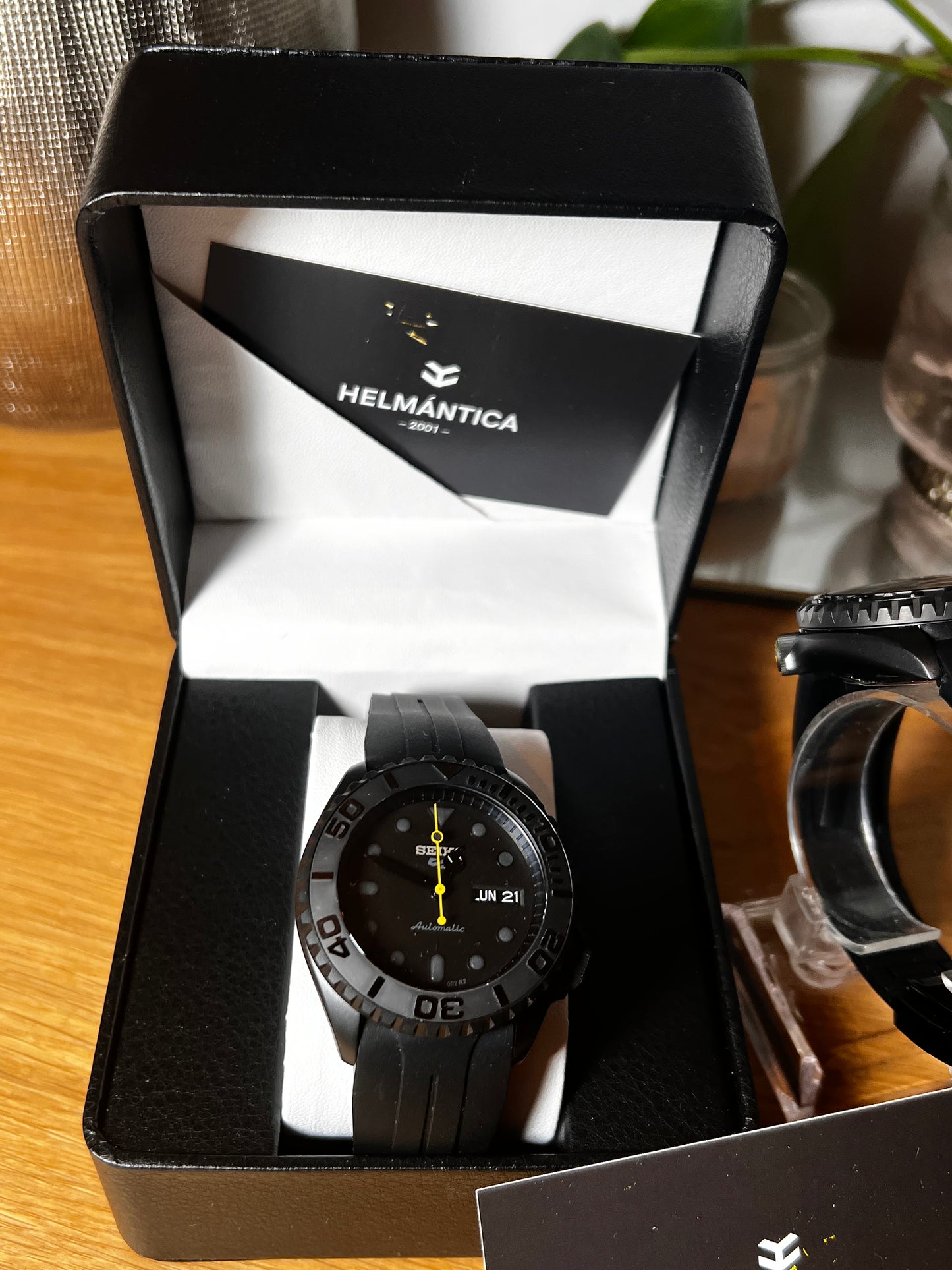 Seiko SKX Yellow - Black