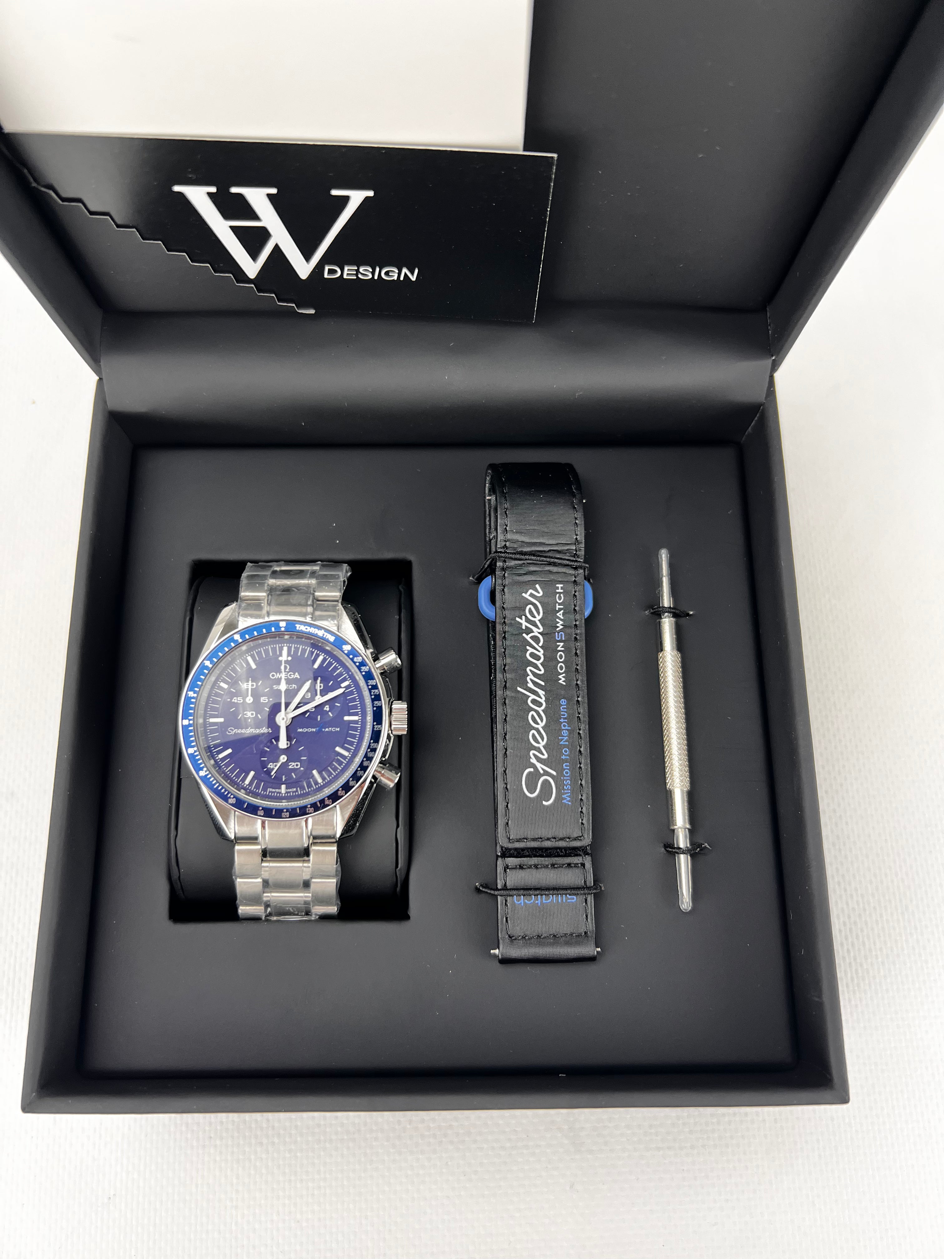 Omega x Swatch Mission to Neptune Steel mod by HW Design