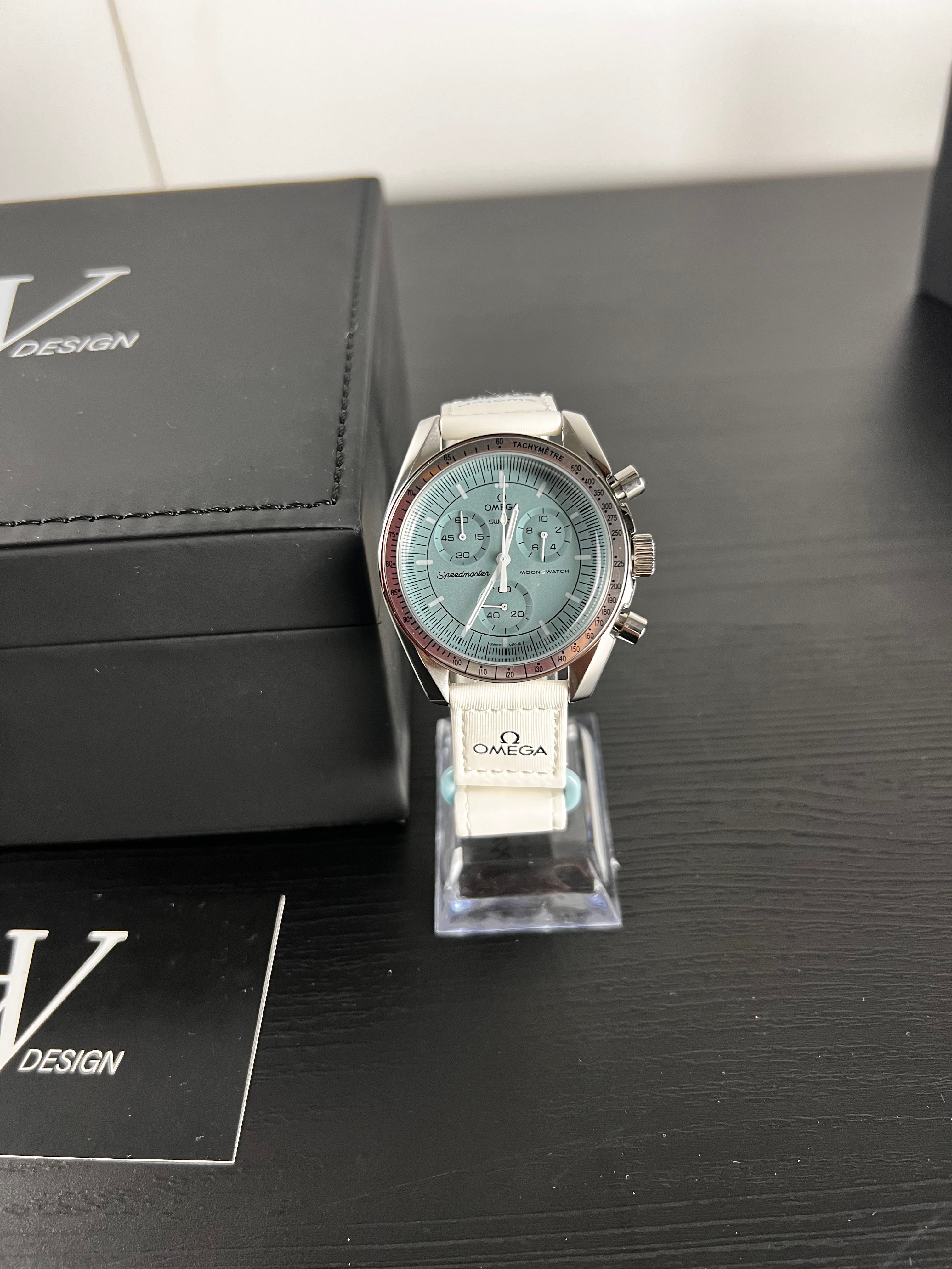 Omega x Swatch Mission to Uranus Steel mod by HW Design