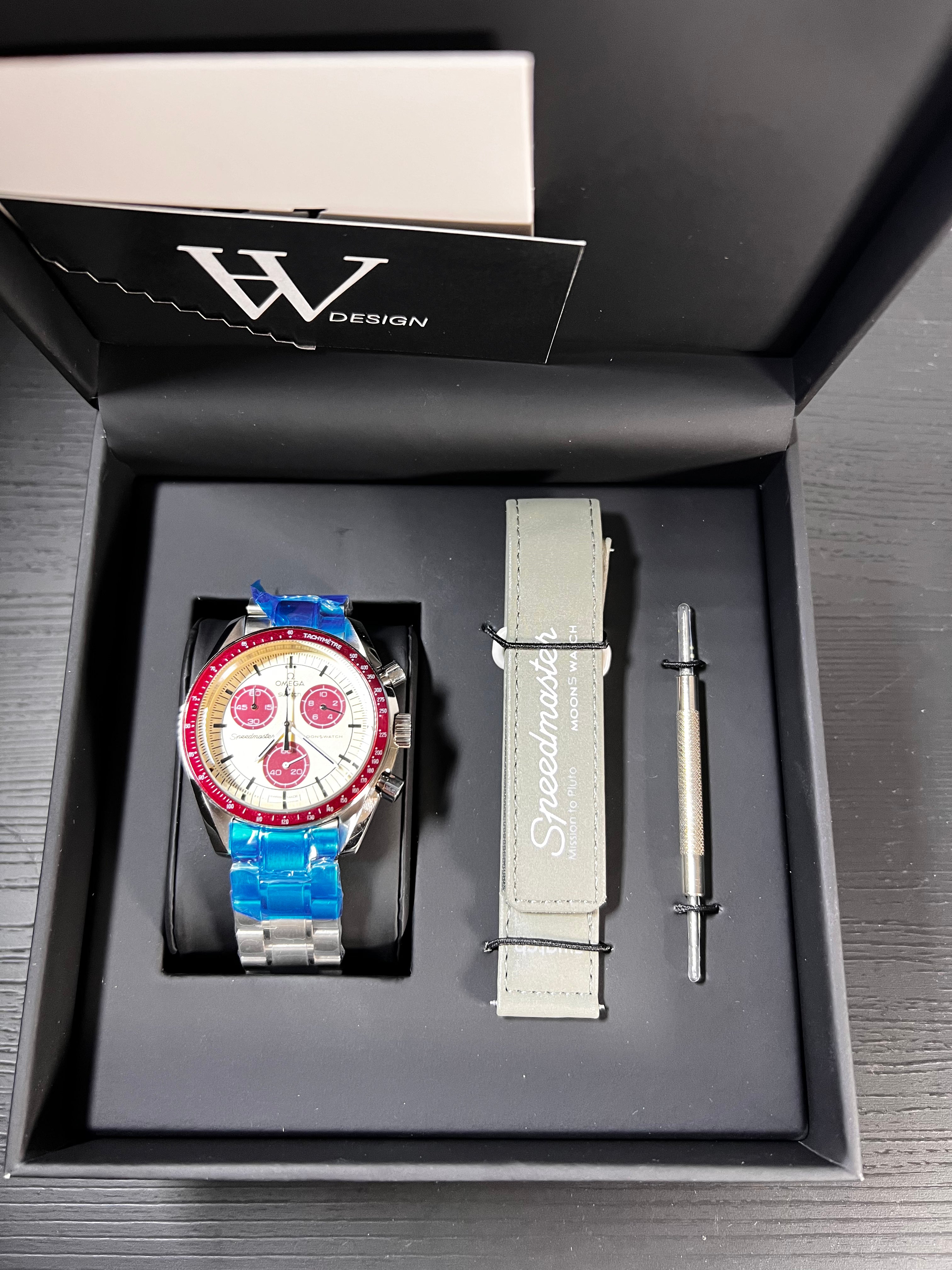 Omega x Swatch Mission to Pluto Steel mod by HW Design