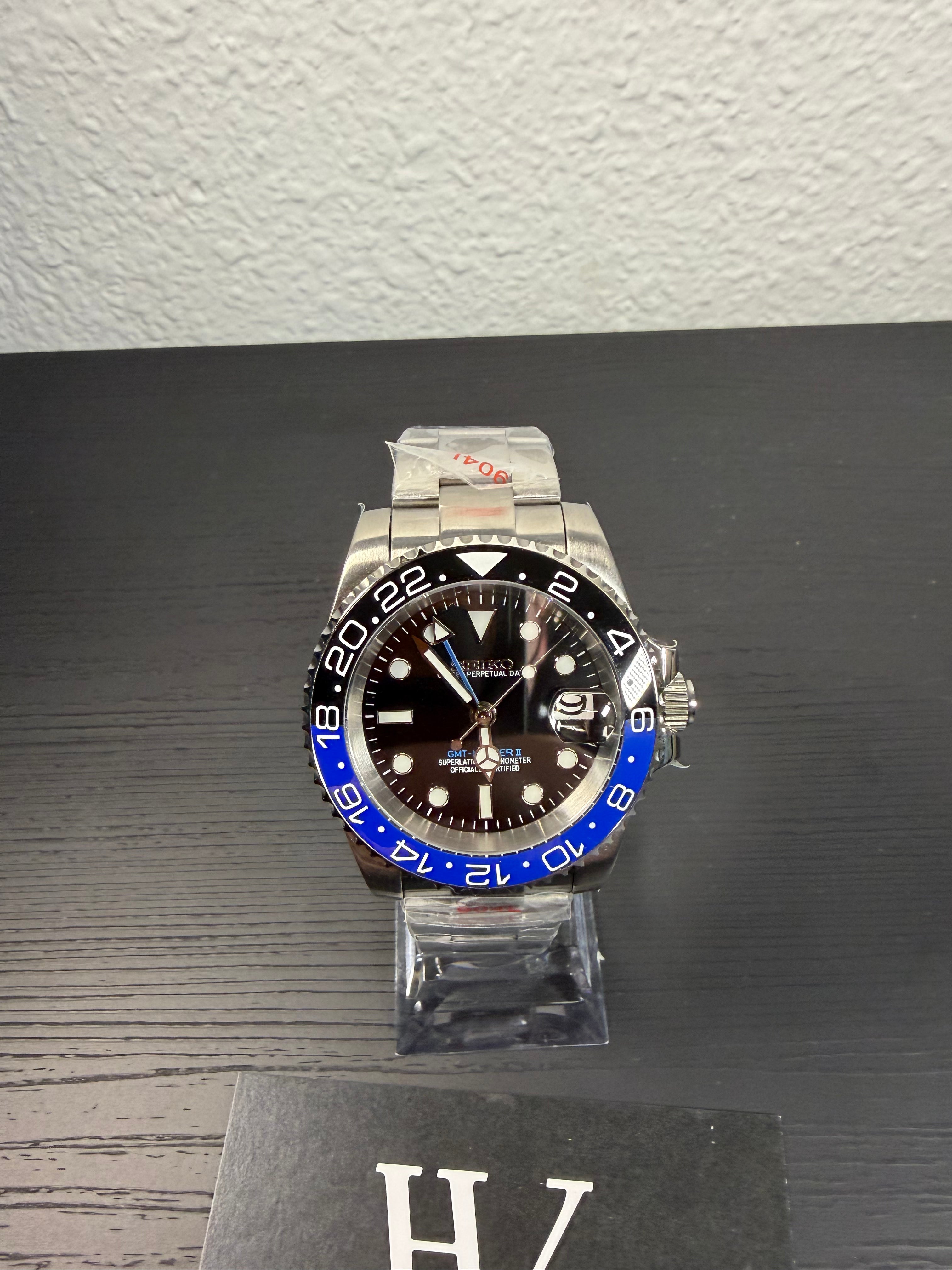 Seikmariner GMT Master Batman | HW Design