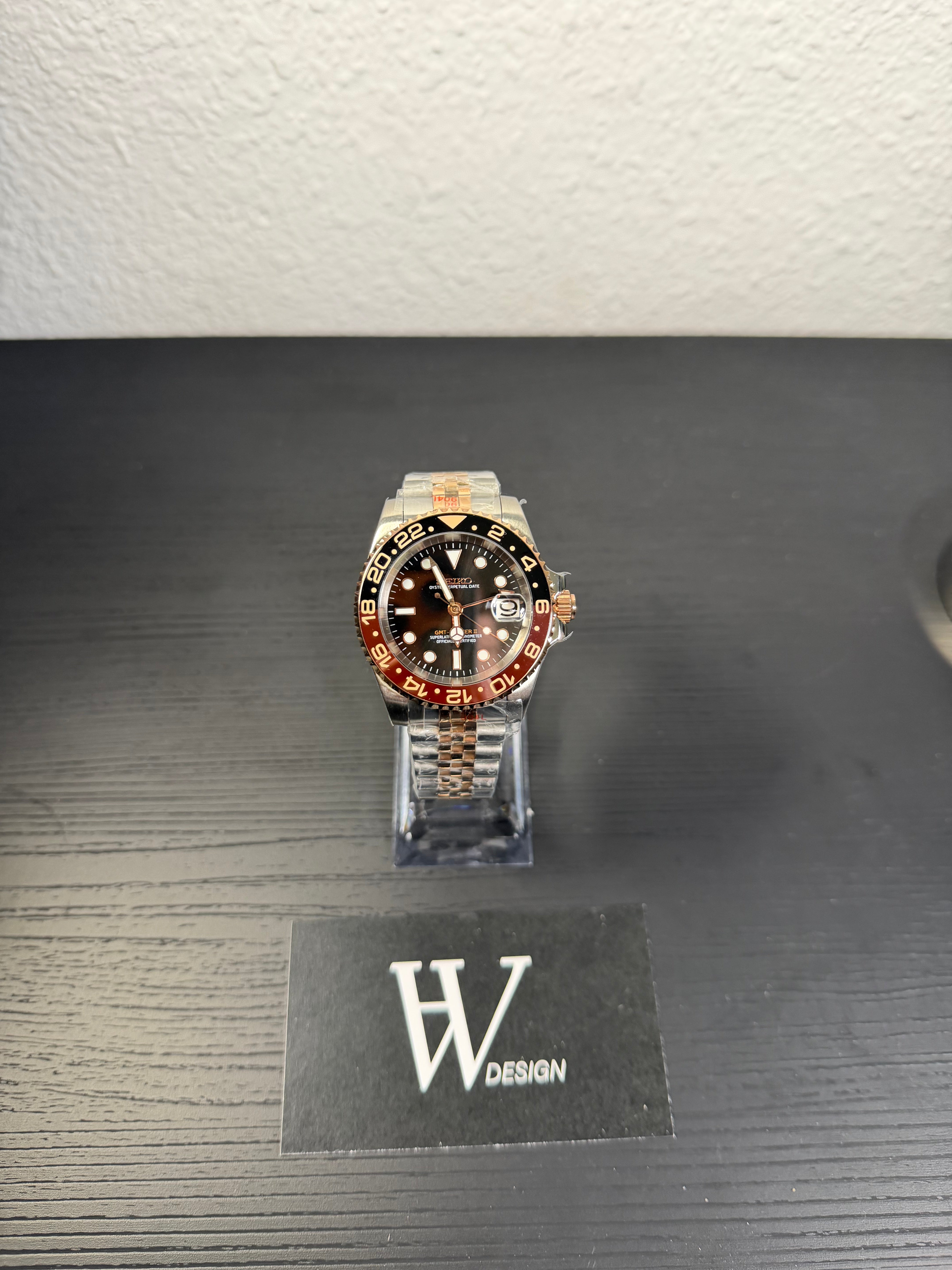 Seikmariner GMT Master Rootbeer | HW Design