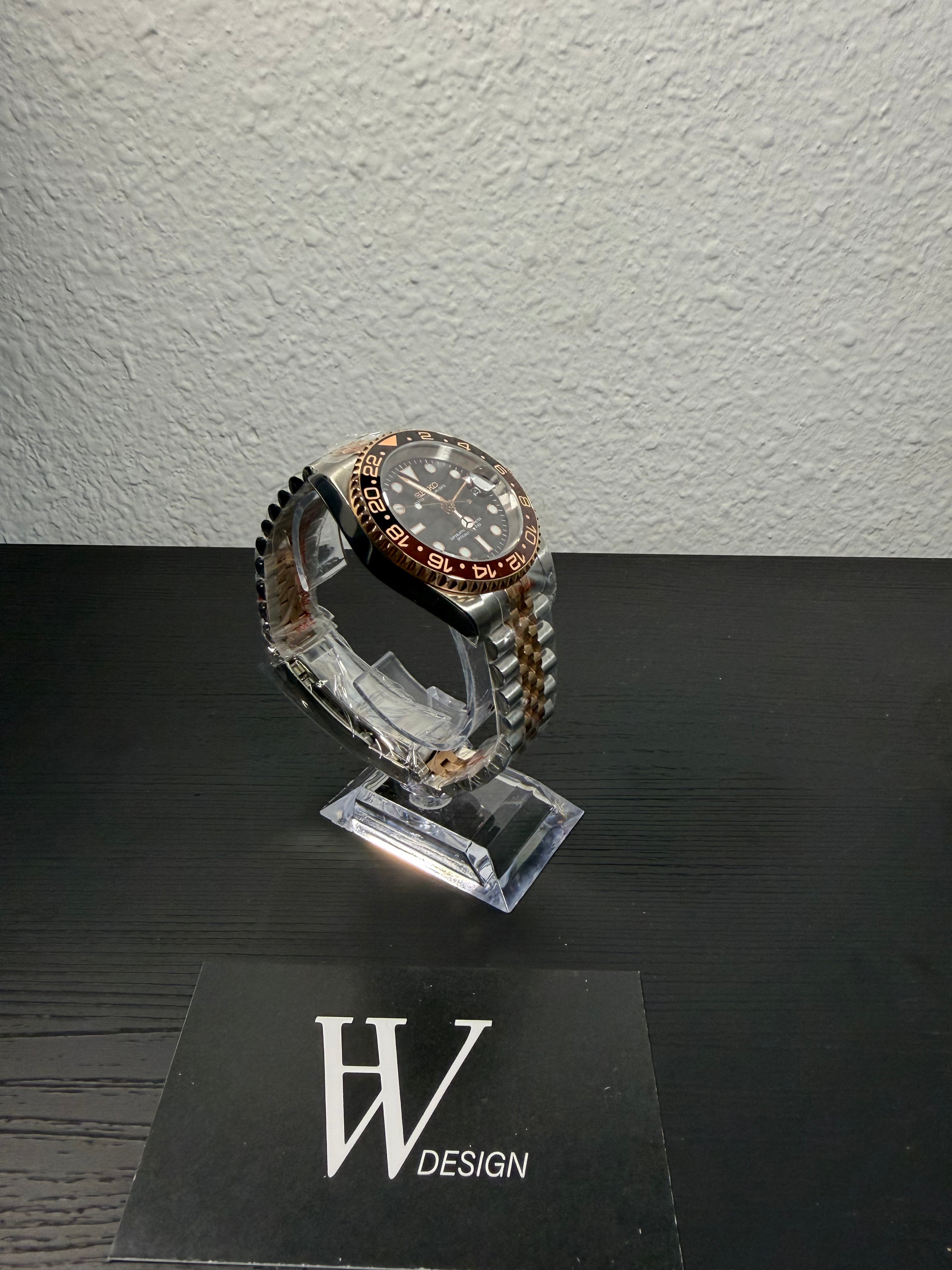 Seikmariner GMT Master Rootbeer | HW Design