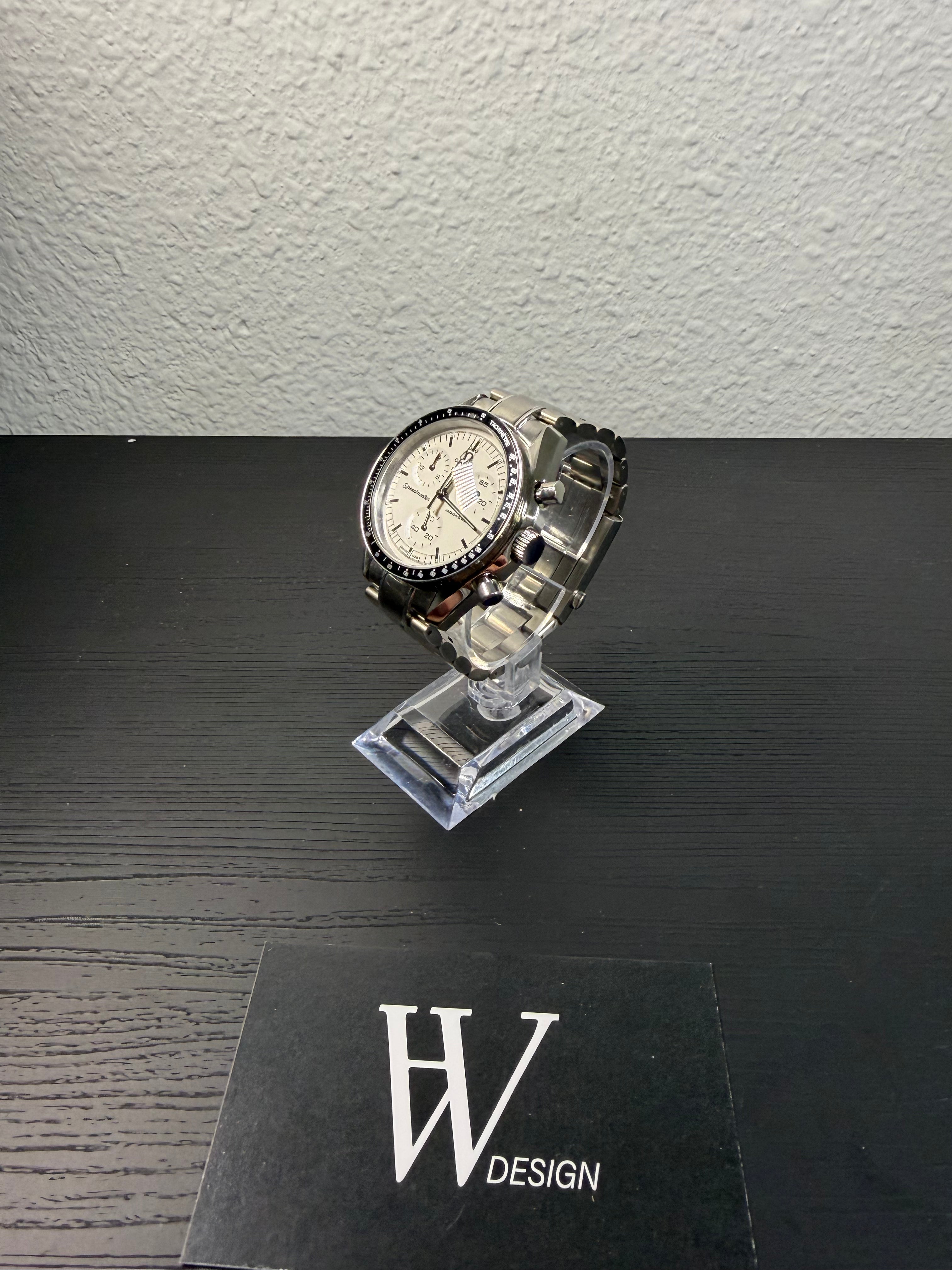 Omega x Swatch Mission to Earth 1965 Steel mod by HW Design