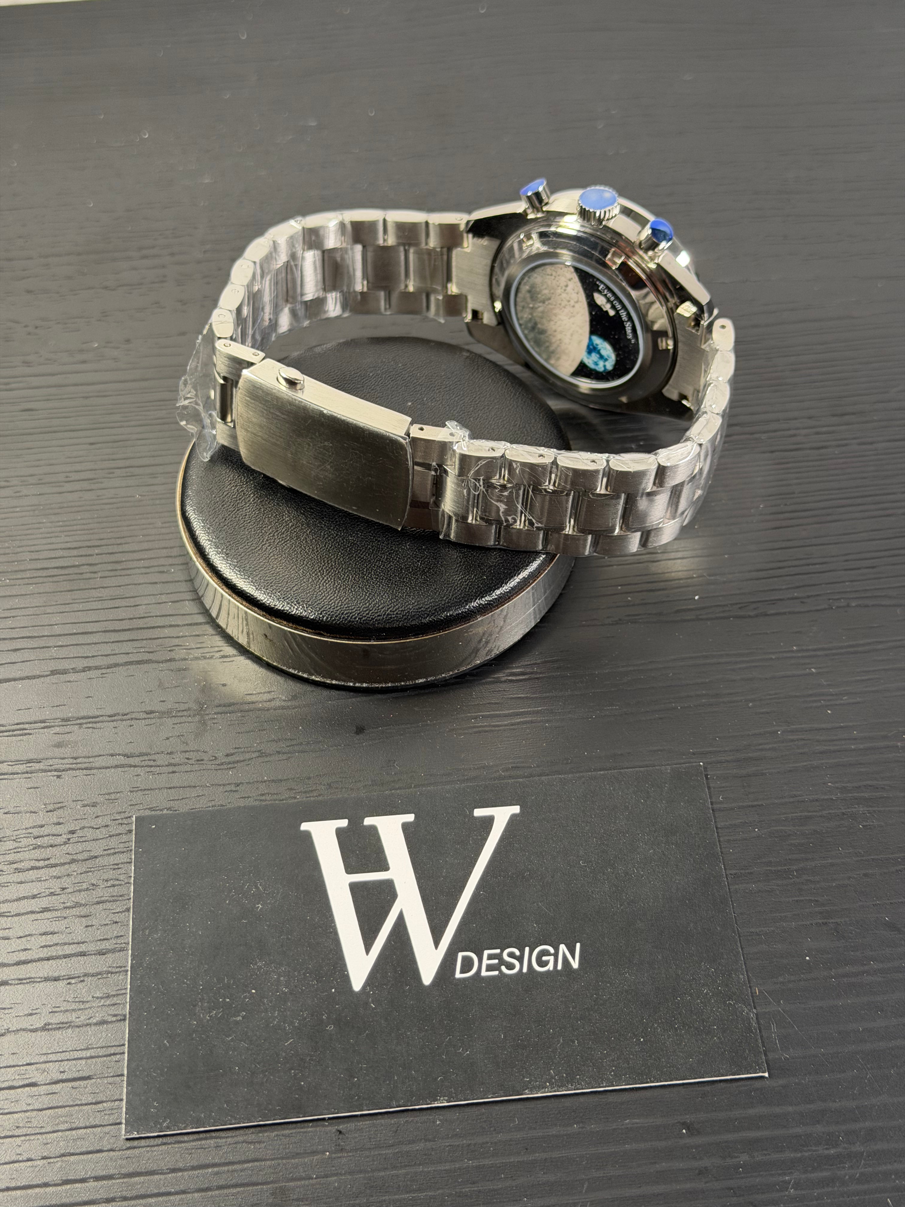 Omega x Swatch Mission to Snoopy Moonshine Gold White mod by HW Design