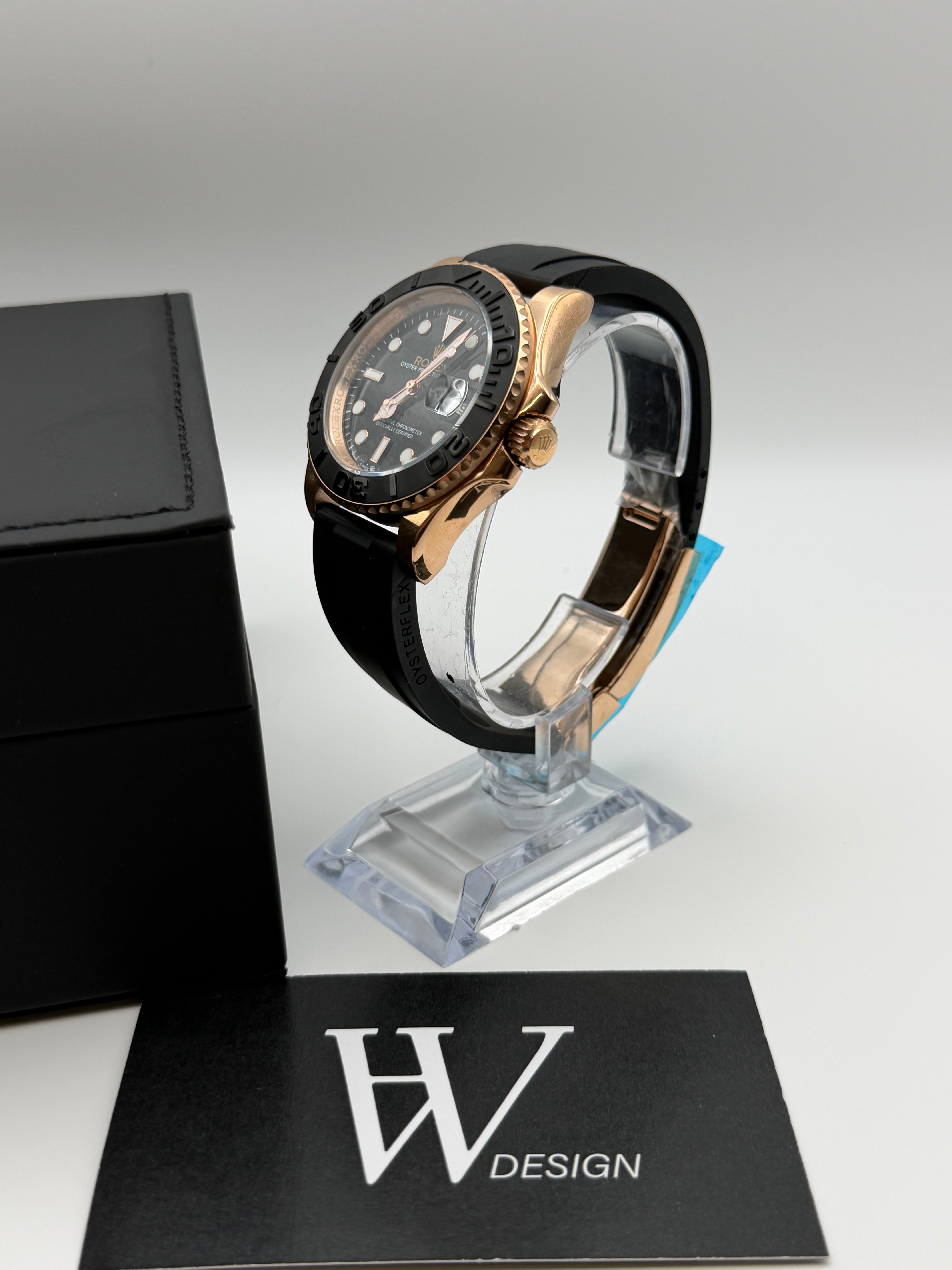 Seikmariner Yatch Master Black - Rose Gold | HW Design