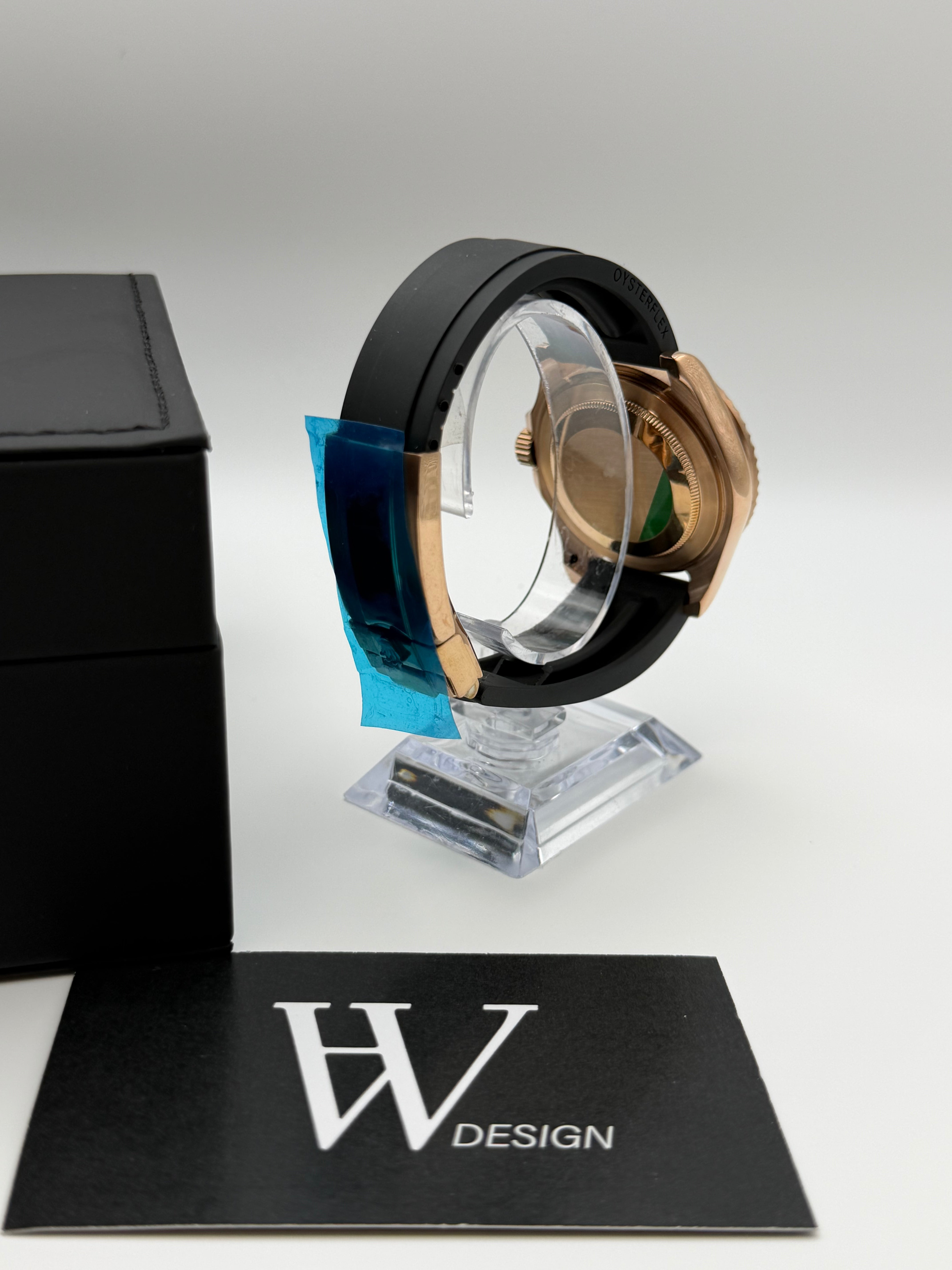 Seikmariner Yatch Master Black - Rose Gold | HW Design