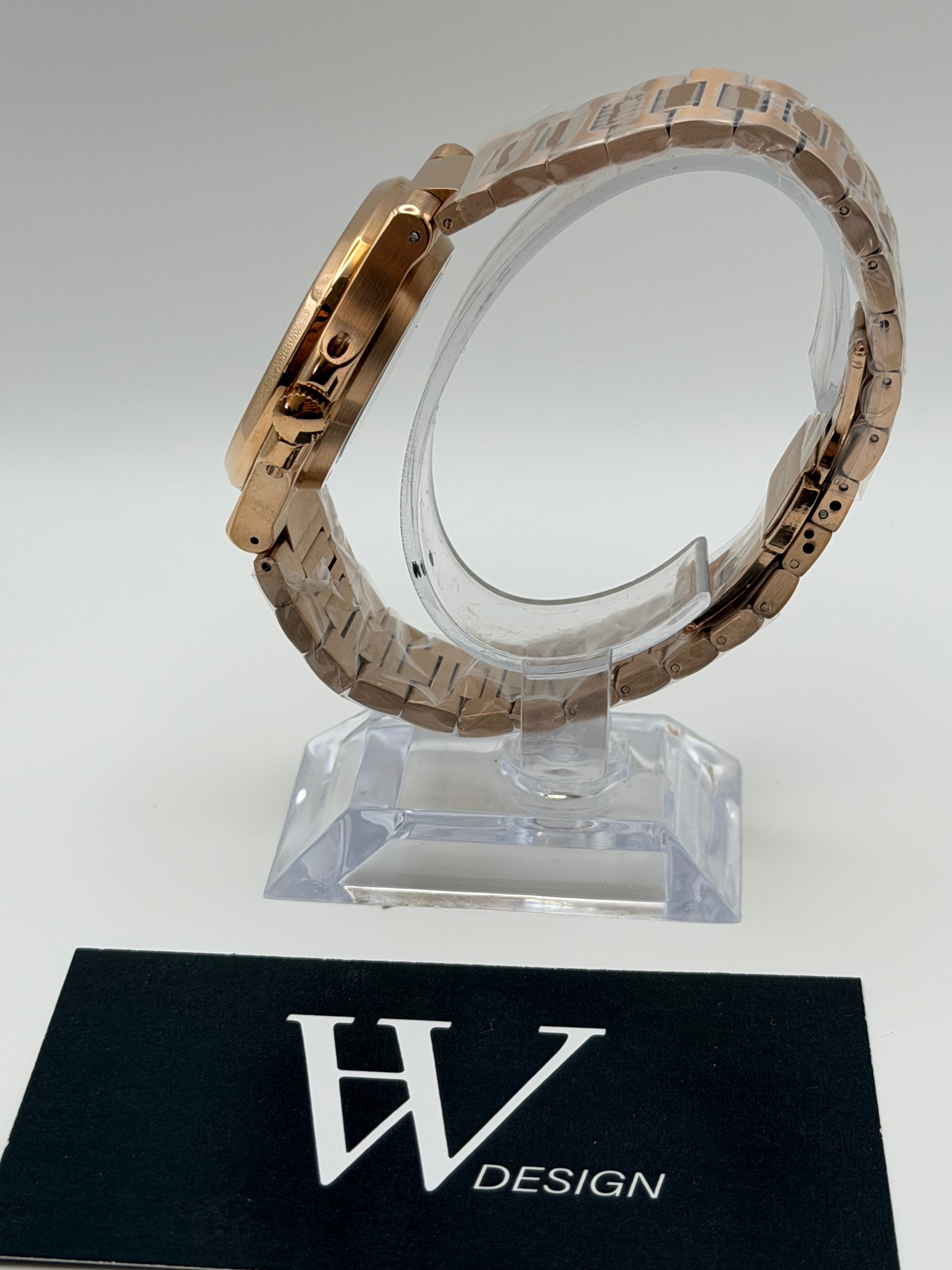 Nautiko Arabic Rose Gold Chocolate | HW Design