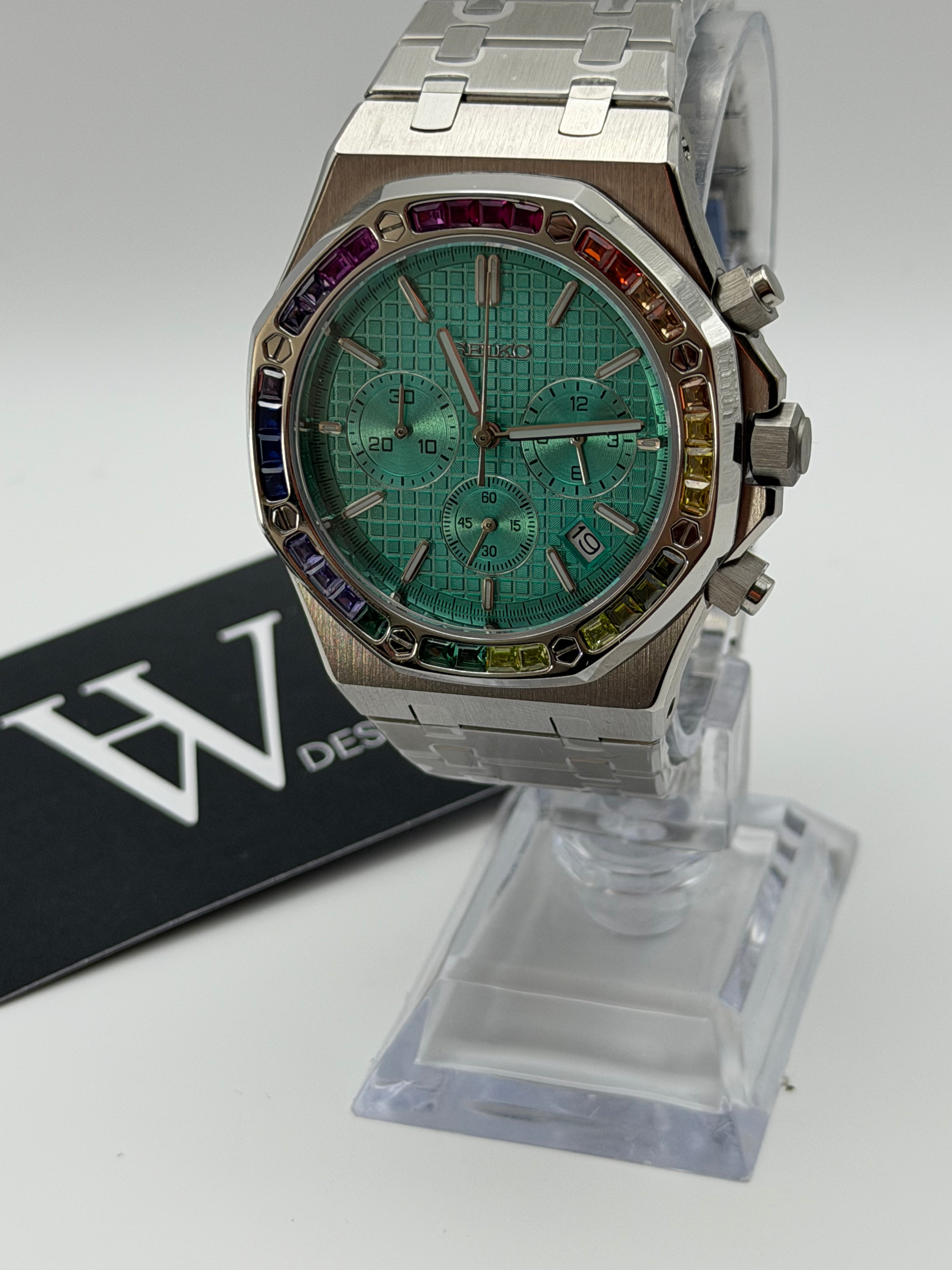 Royal Seikoak Chrono Tiffany Rainbow | HW Design