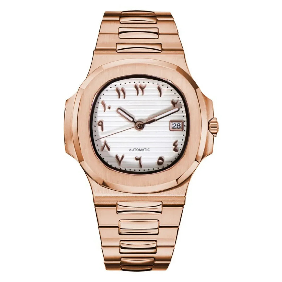 Nautiko Arabic White Rose Gold | HW Design