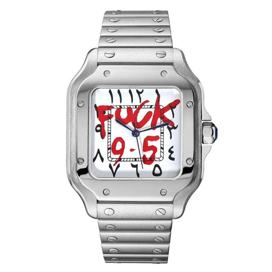 Sankos F**k 9-5 arabic white | HW Design