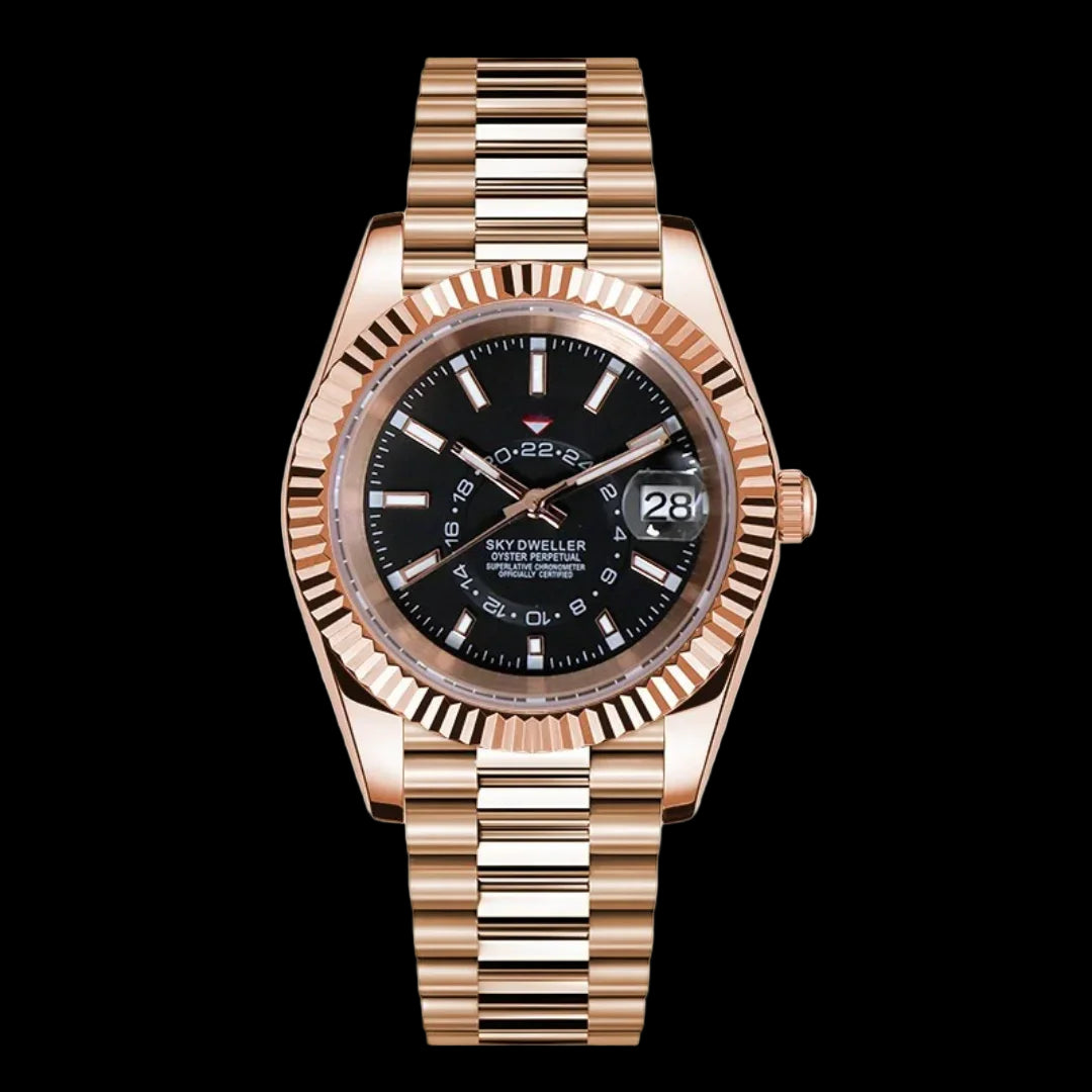 Dateko Sky Dweller Rose Black | HW Design