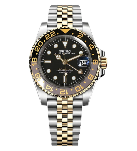GMT Seikmaster Gold Silverado - Helmántica Watches