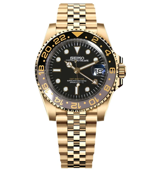 GMT Seikmaster D'or - Helmántica Watches