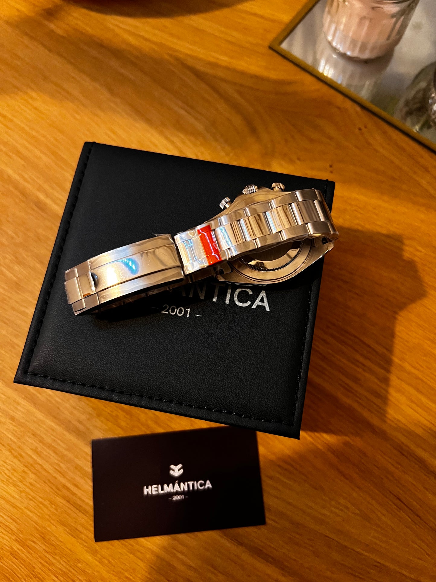 Seiktona Ice Blue - Brown - Helmántica Watches