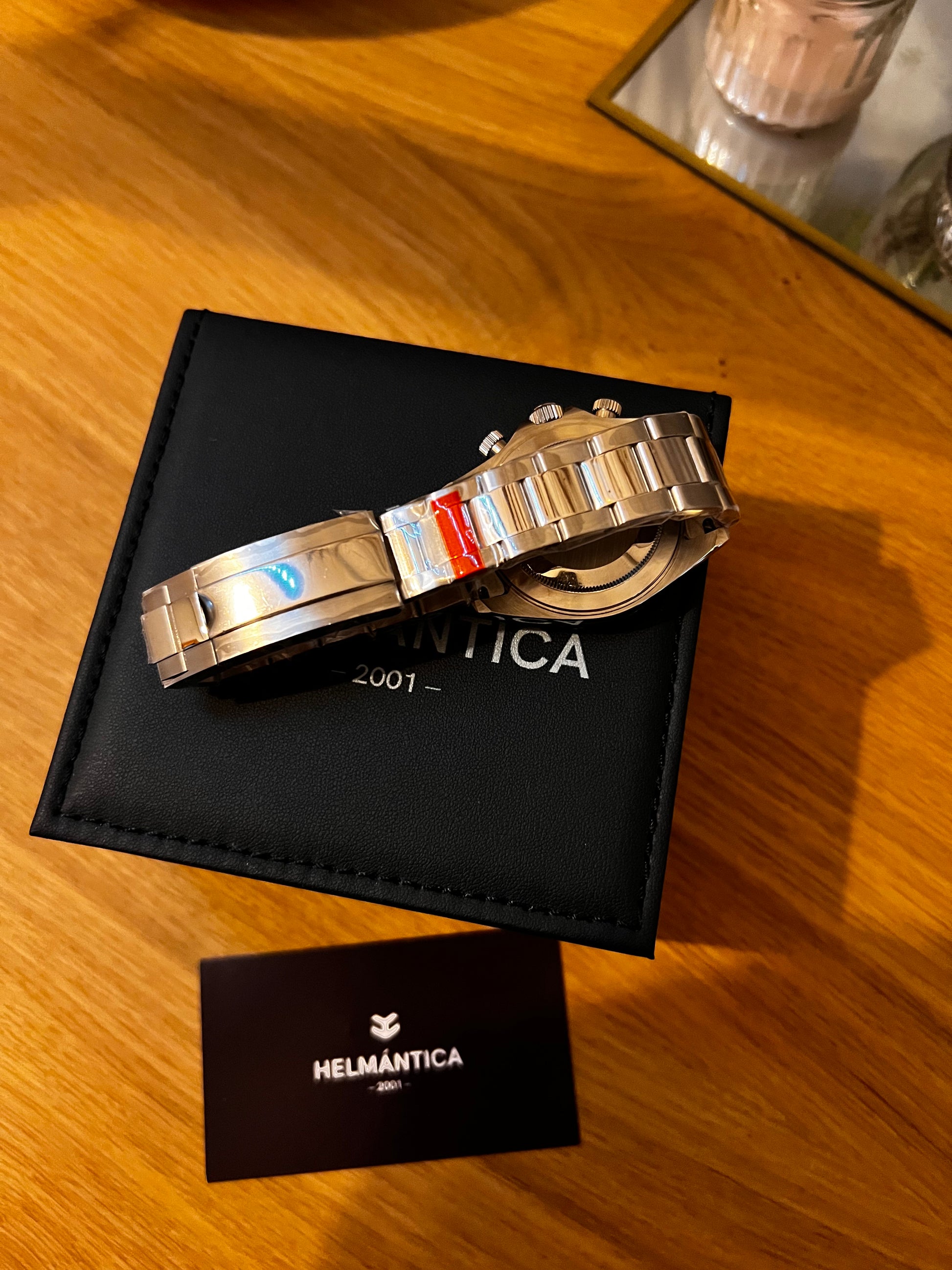 Seiktona Ice Blue - Brown - Helmántica Watches