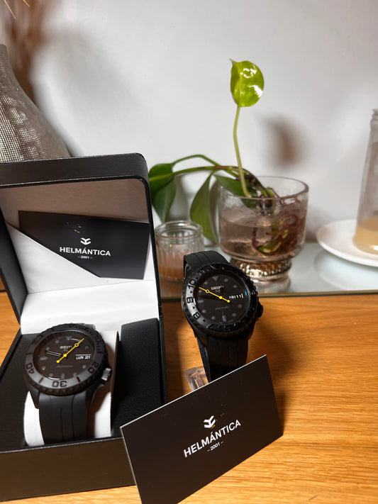 Seiko SKX Yellow - Black