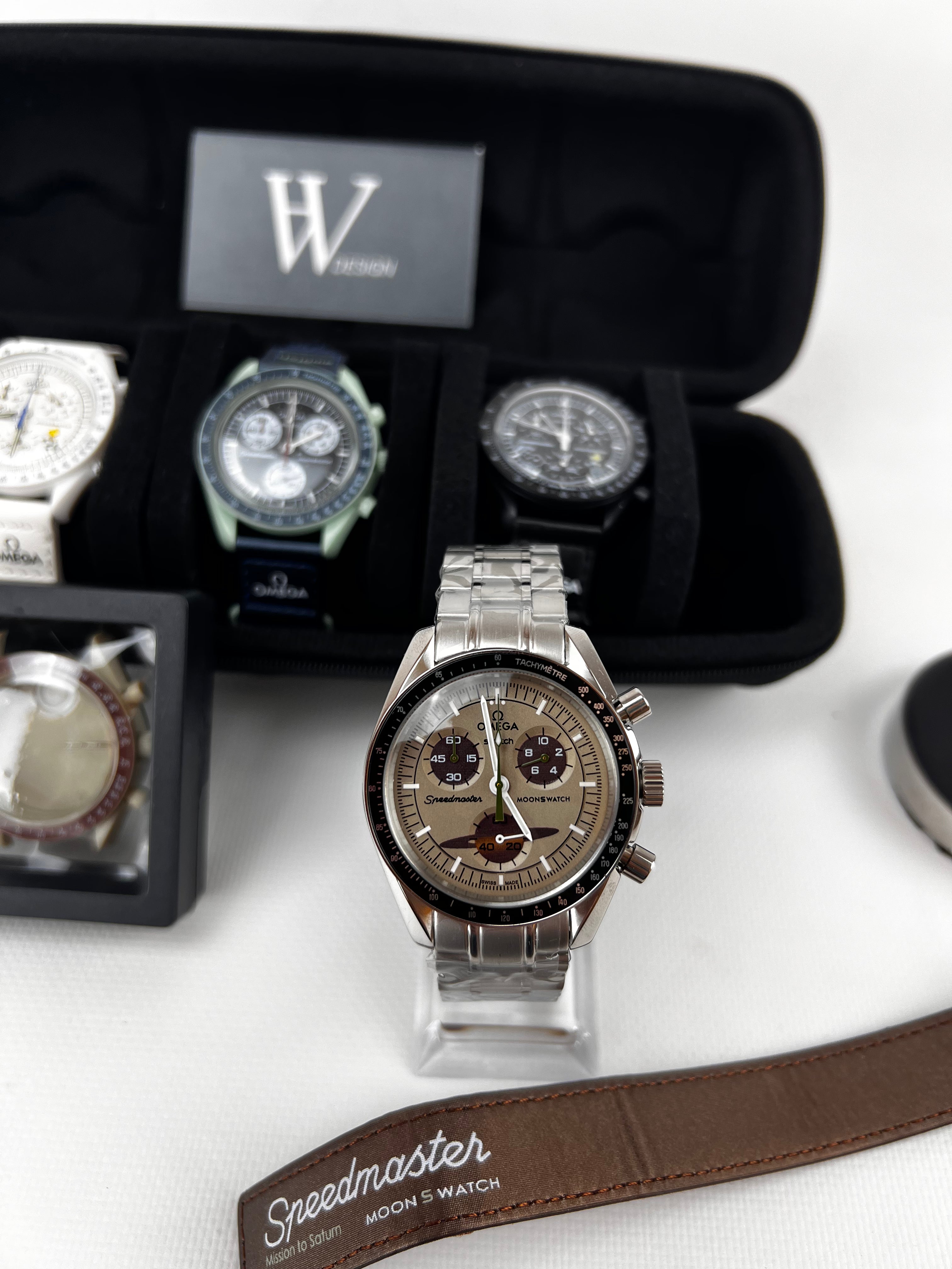 Omega x Swatch Mission to Saturn Steel mod by HW Design