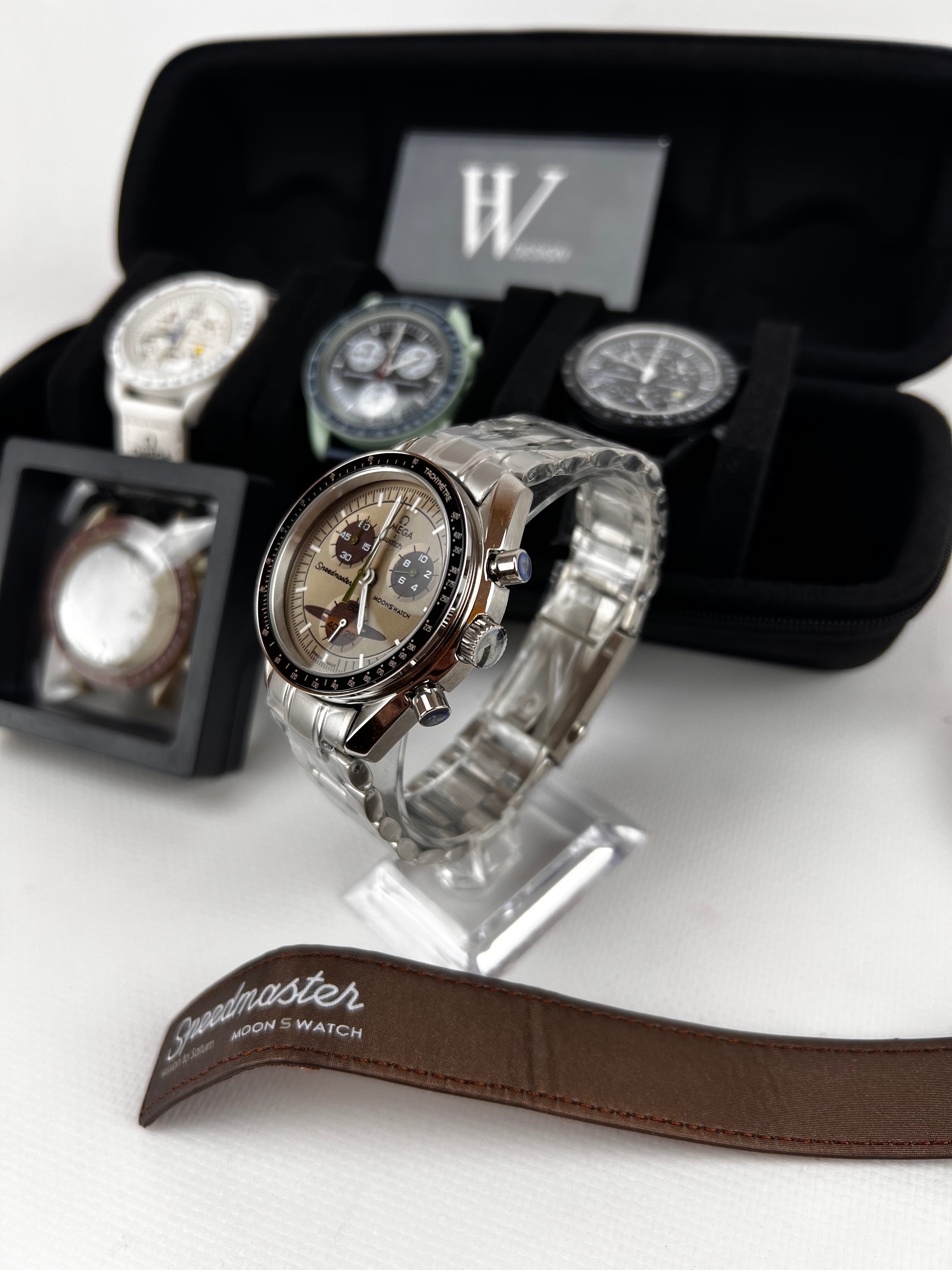 Omega x Swatch Mission to Saturn Steel mod by HW Design