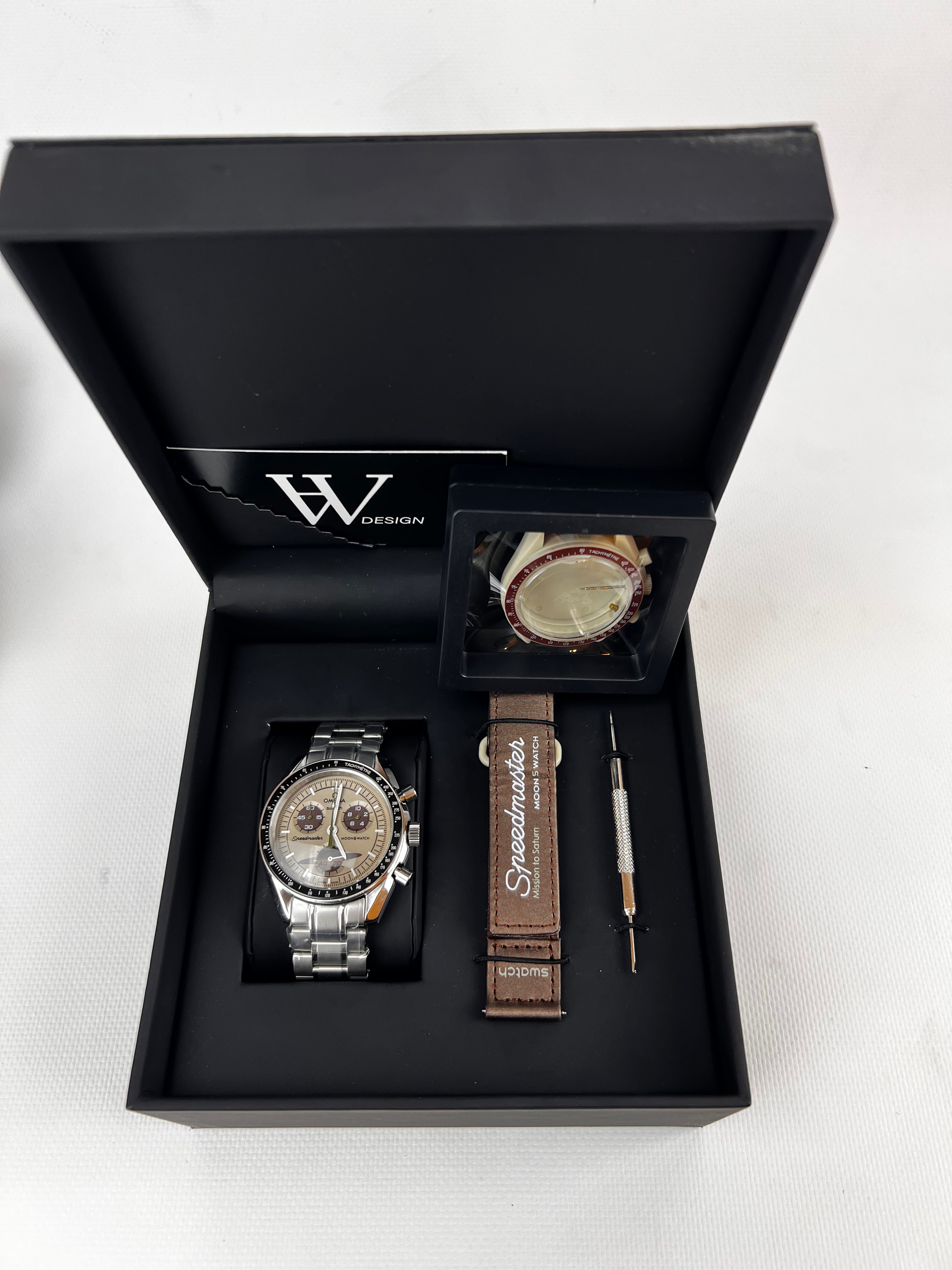 Omega x Swatch Mission to Saturn Steel mod by HW Design