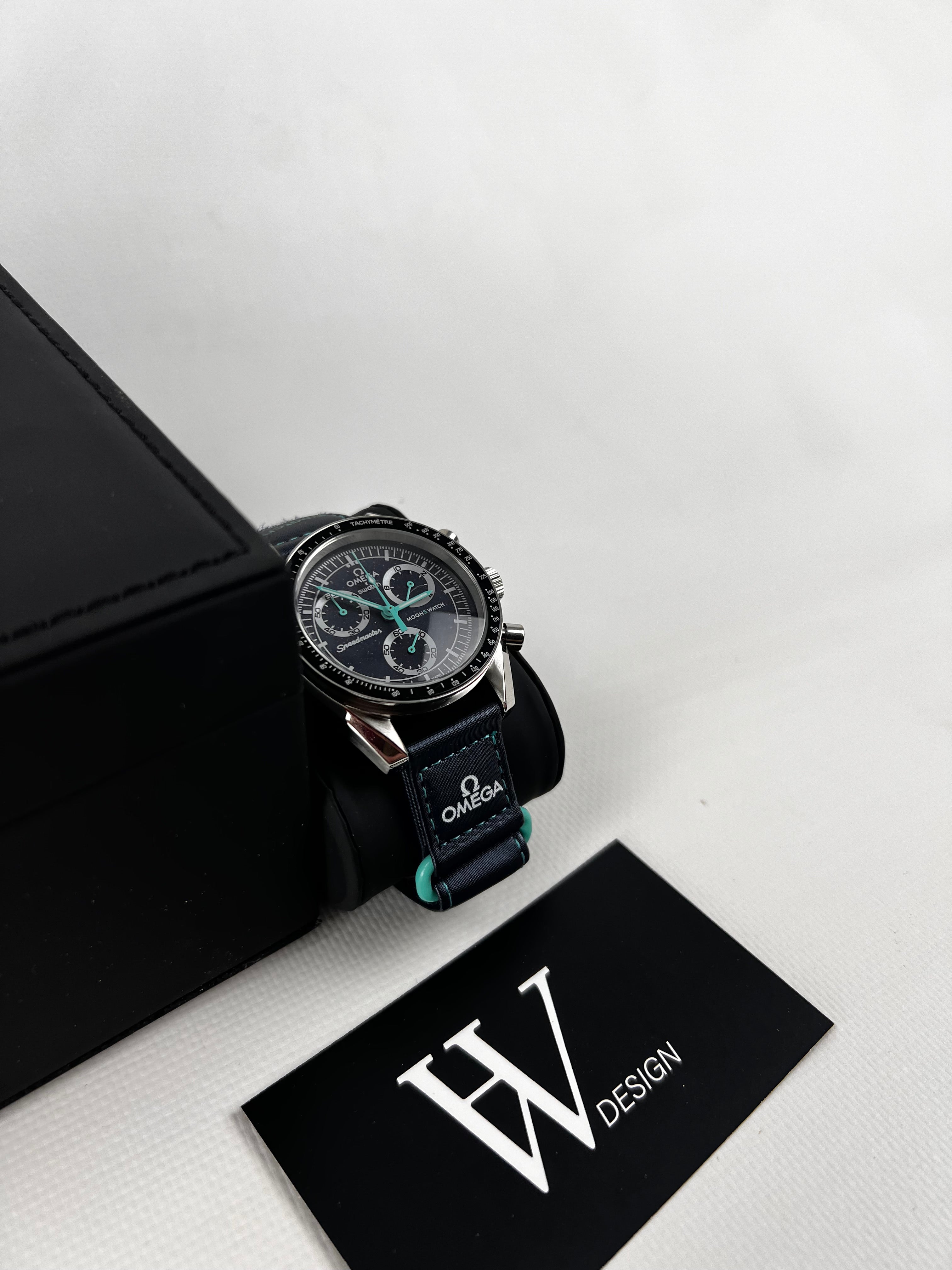 Omega x Swatch Mission to Earth Polar lights Steel mod by HW Design