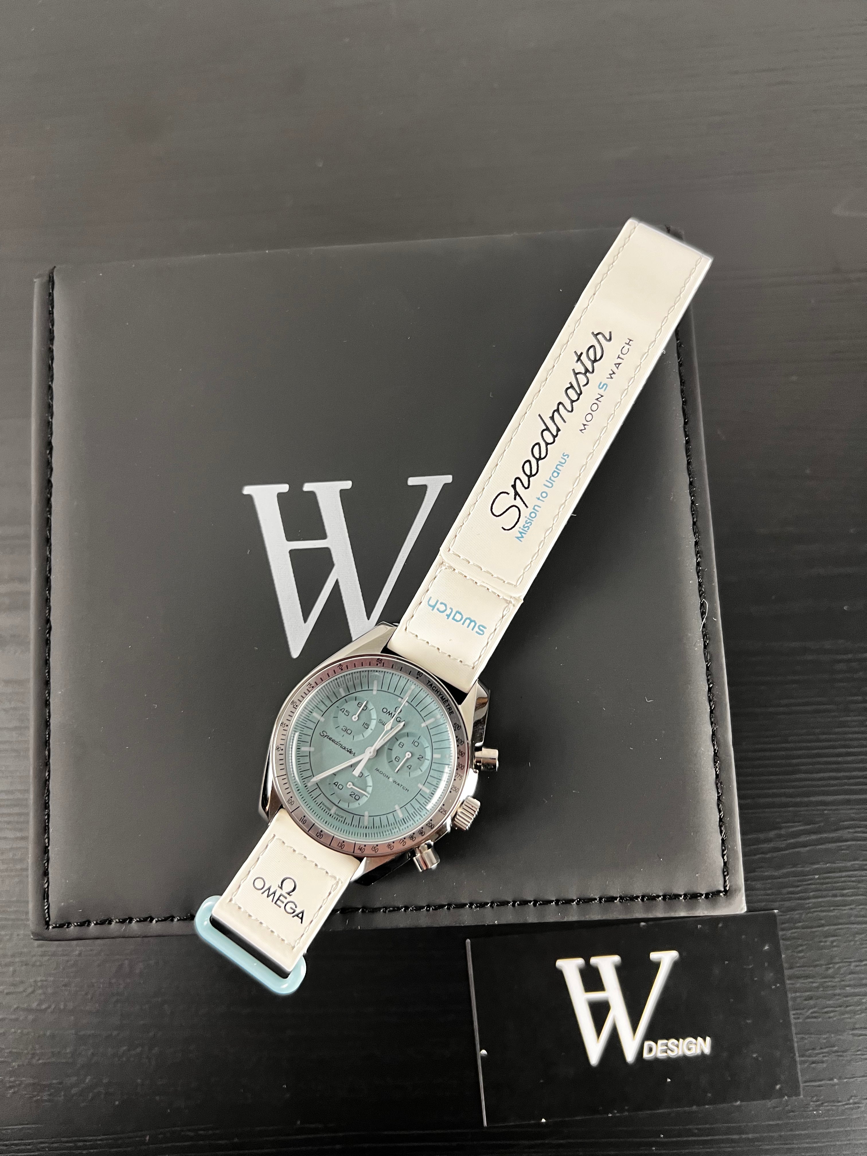 Omega x Swatch Mission to Uranus Steel mod by HW Design