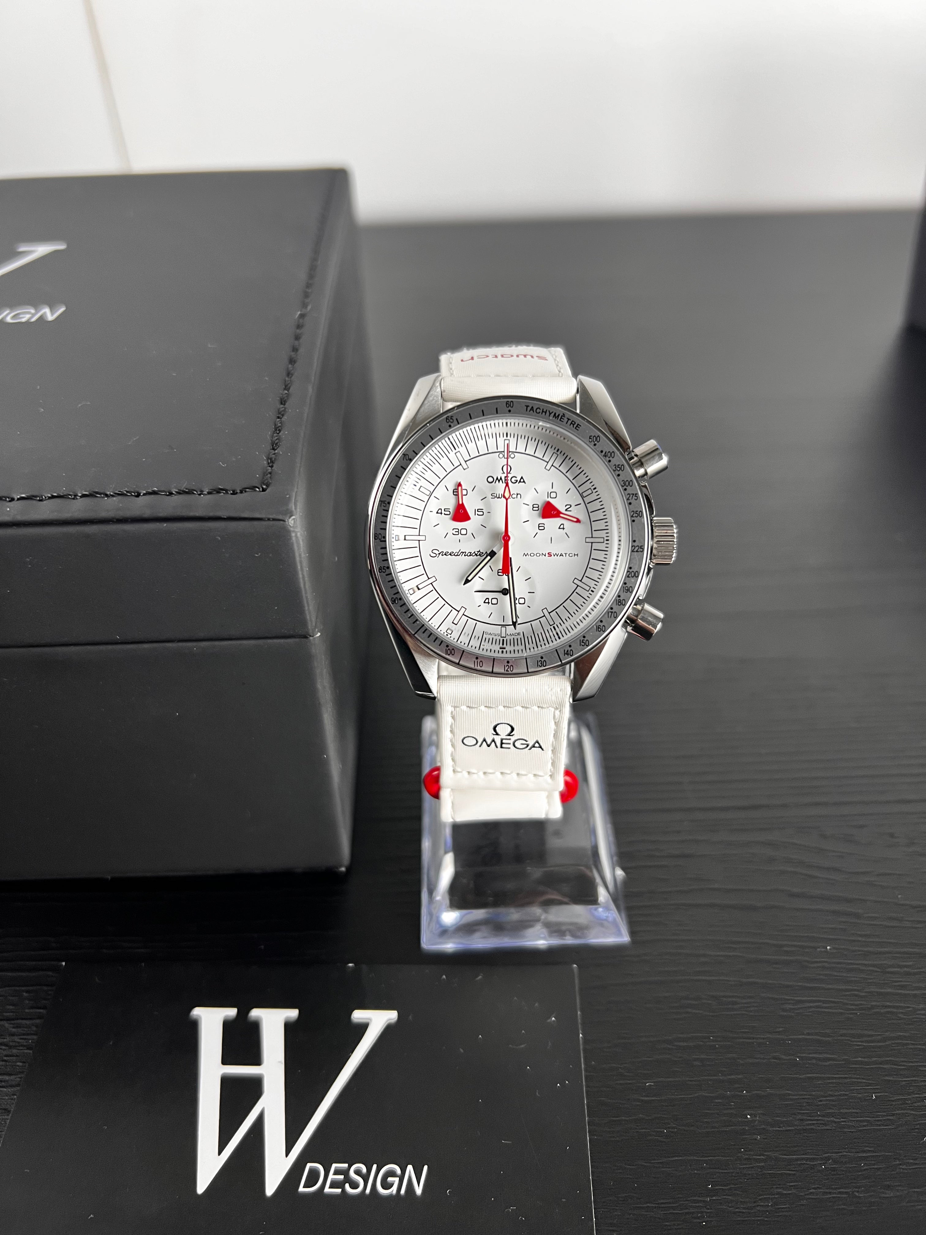 Omega x Swatch Mission to Mars Steel mod by HW Design