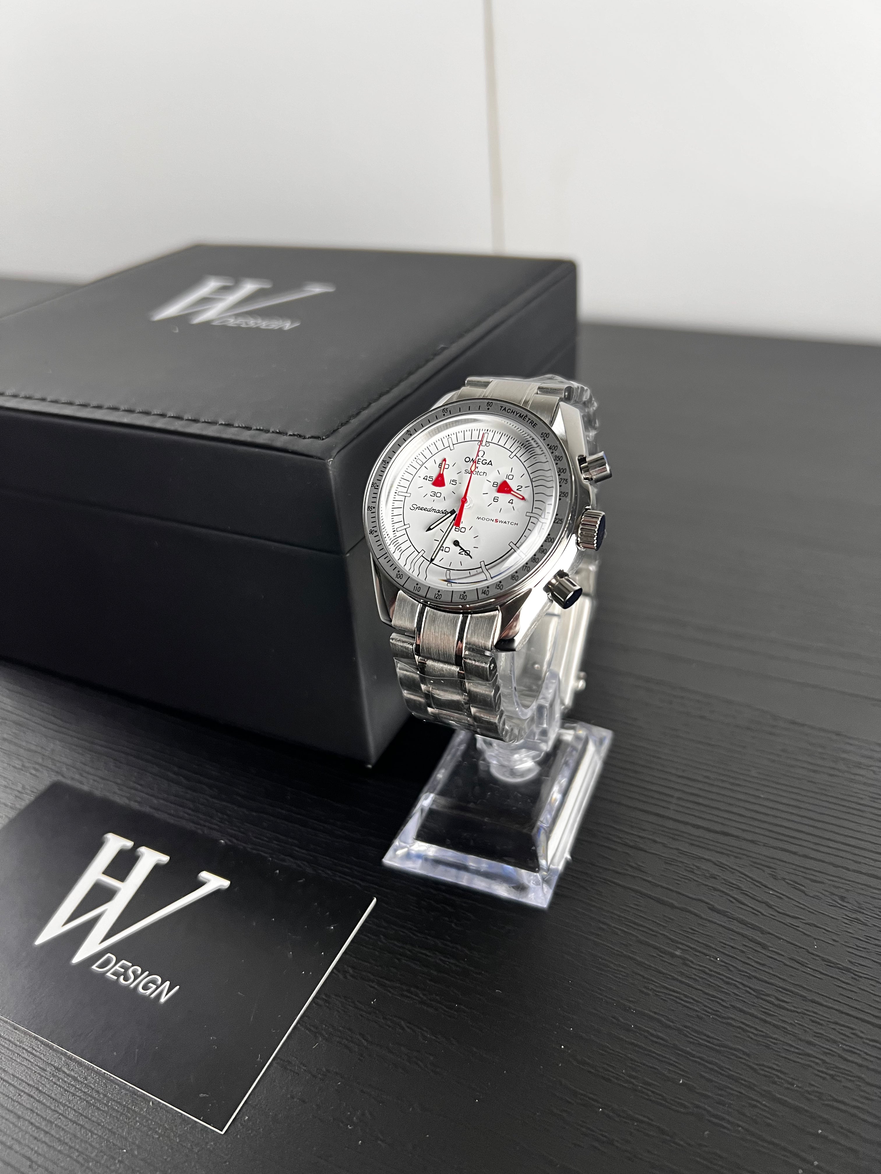 Omega x Swatch Mission to Mars Steel mod by HW Design