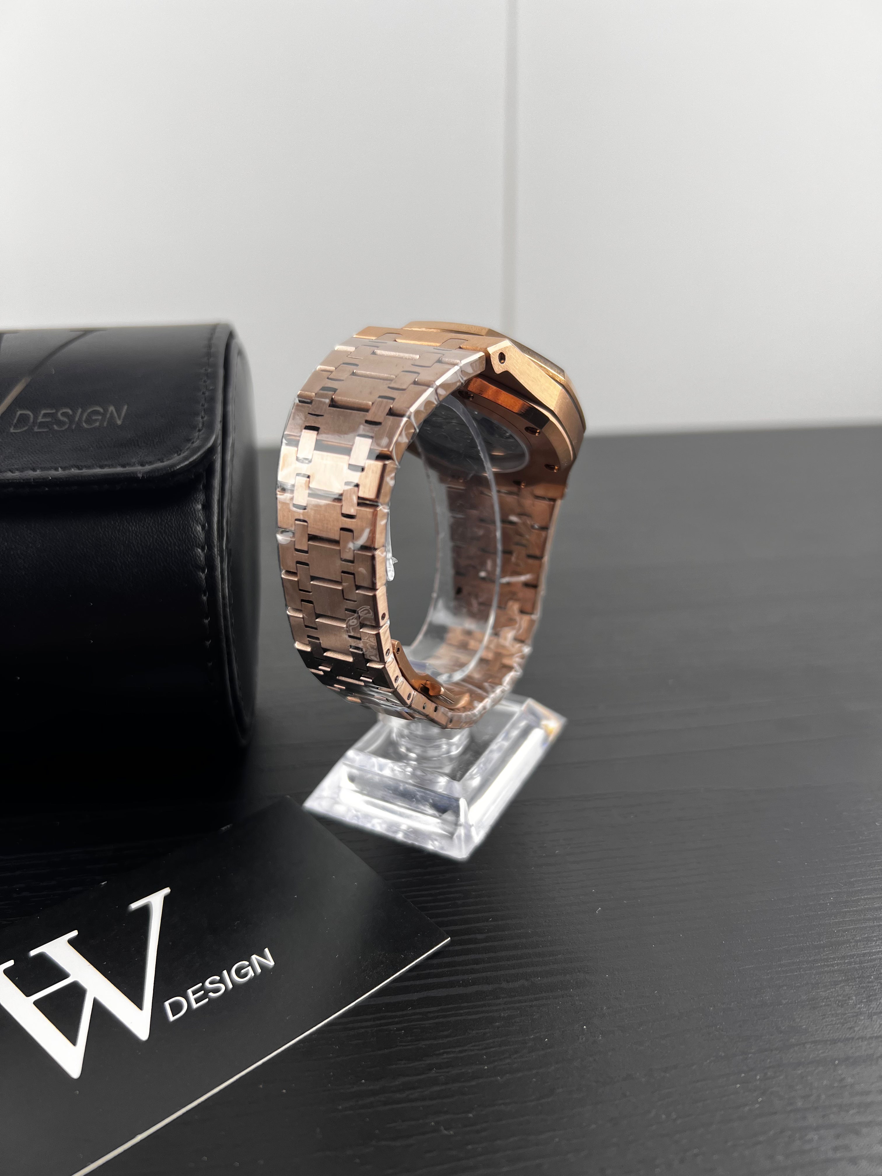 Royal Seikoak Arabic White Rose Gold | HW Design