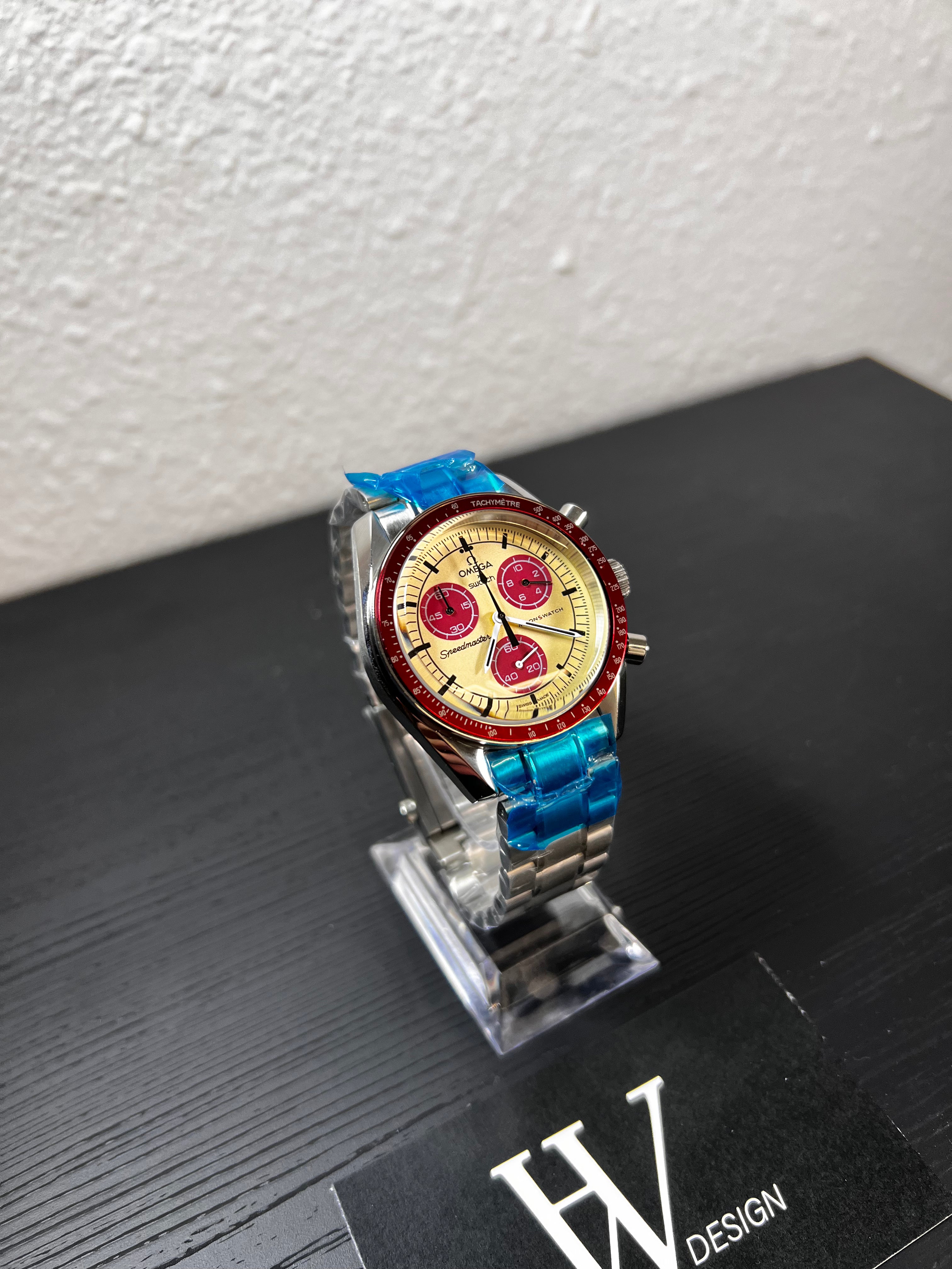 Omega x Swatch Mission to Pluto Steel mod by HW Design