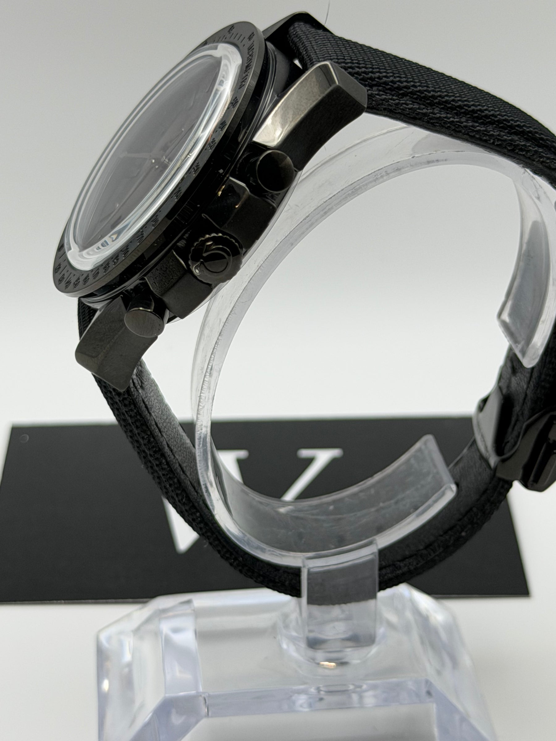 Speedko darkside of the moon Full Black de HW Design, reloj de 41 mm con esfera negra, caja de acero 316L y cristal de zafiro