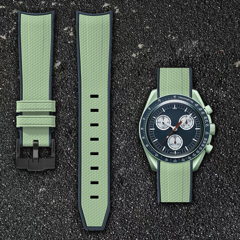 Correa de goma Omega x Swatch moonswatch