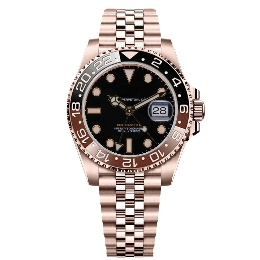 Seikmariner GMT Master Rootbeer All Rose | HW Design