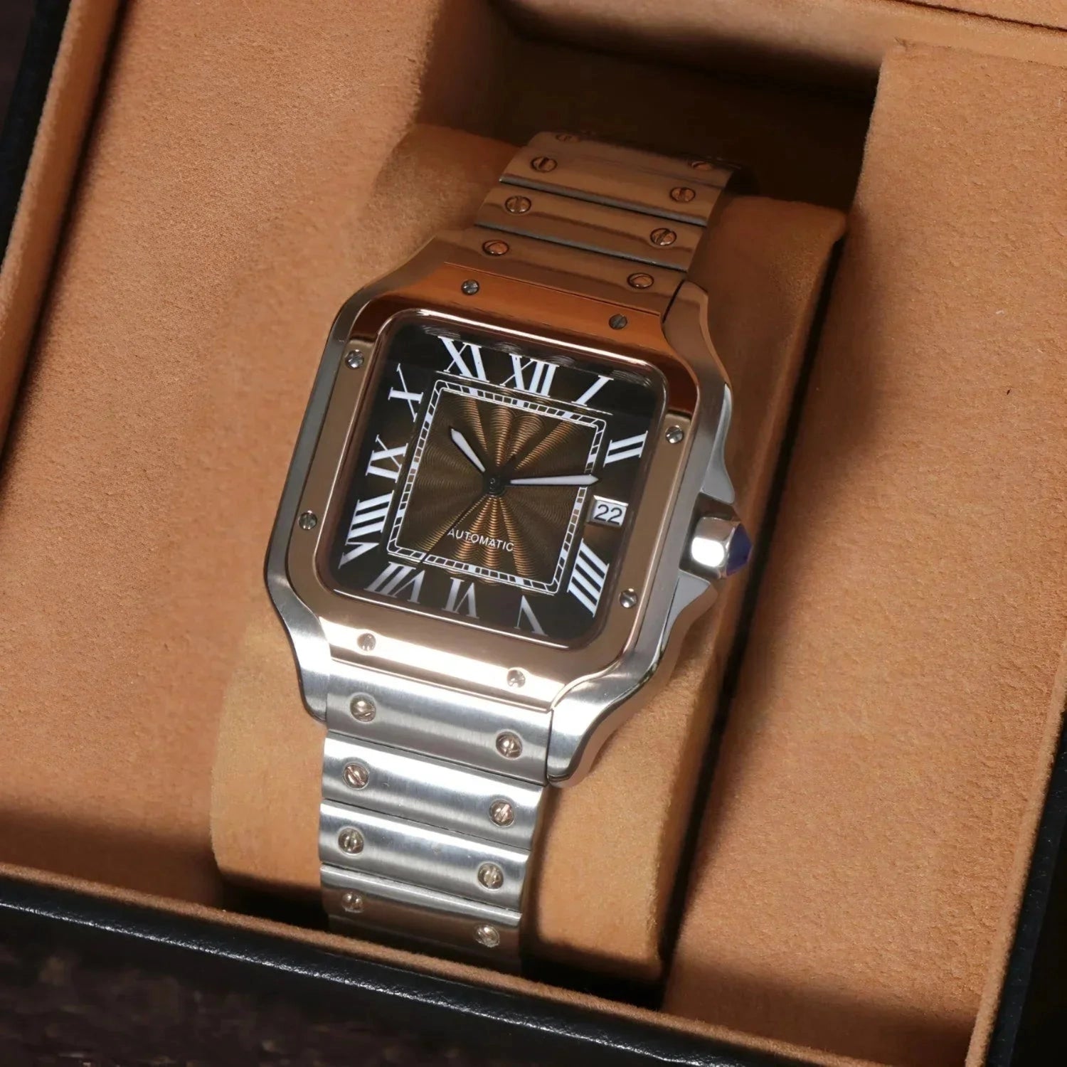 Sankos Gold Rose - Silver Chocolate | HW Design